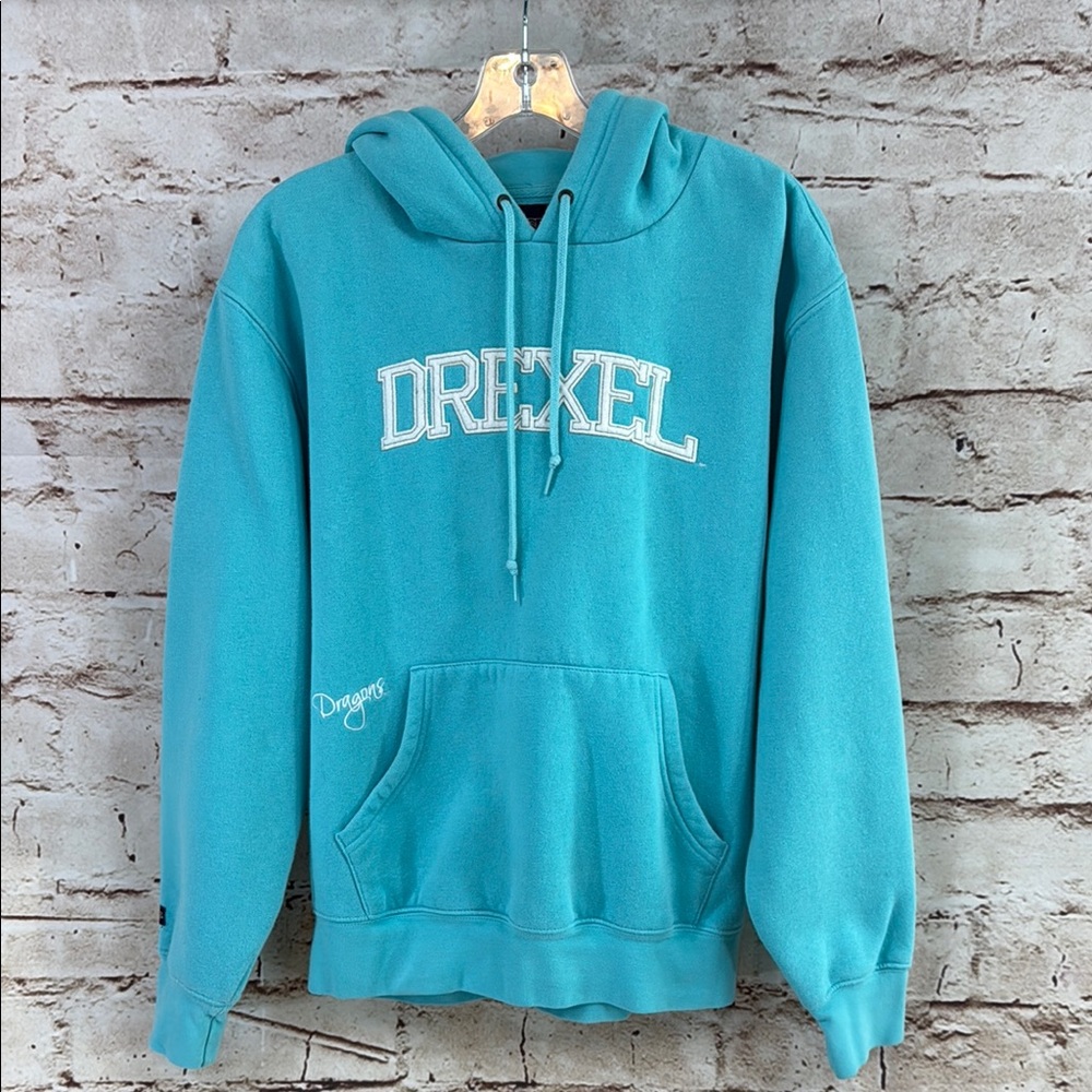 Aqua Blue Drexel Dragons Hoodie